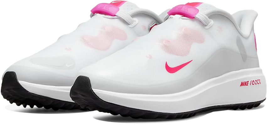(Women) Nike React Ace Tour 'White Pink Prime' CW3096-105 Lookbook (Women) Nike React Ace Tour 'White Pink Prime' CW3096-105