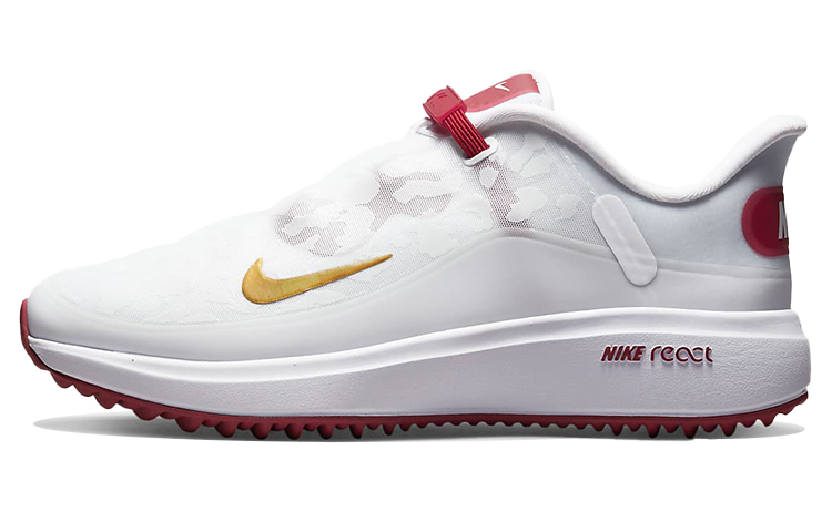 (Women) Nike React Ace Tour Low Golf Shoes White/Red CW3096-104
