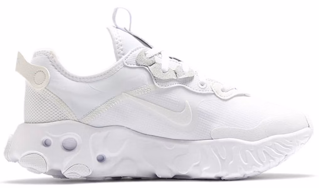(Women) Nike React Art3mis 'Triple White' CN8203-100 Lookbook (Women) Nike React Art3mis 'Triple White' CN8203-100