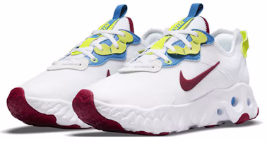Lookbook (Women) Nike React Art3mis 'White Rush Maroon Volt' CN8203-102