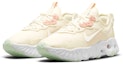 Lookbook Nike React Art3mis 減震耐磨 低筒 跑步鞋 女款 米黃 運動