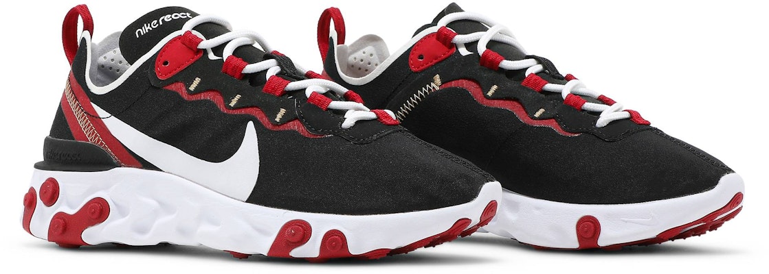 (W) 耐克React Element 55 '黑色健身红' BQ2728-009 Cheap (W) 耐克React Element 55 '黑色健身红' BQ2728-009