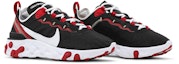 Cheap (W) 耐克React Element 55 '黑色健身红' BQ2728-009