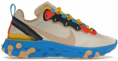 (Women) Nike React Element 55 'Cream Blue' BQ2728-201 (Women) Nike React Element 55 'Cream Blue' BQ2728-201