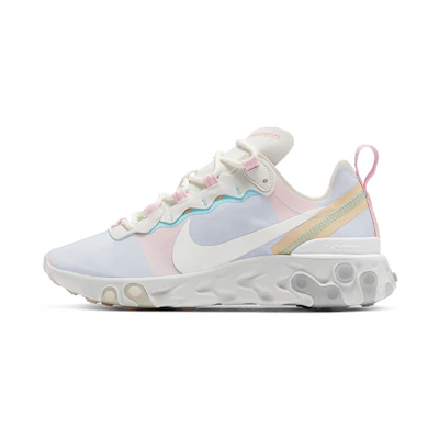 (W) Nike React Element 55 Light Blue 'Pink'