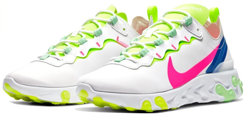 (W) Nike React Element 55 'Hyper Pink' Zapatillas Mujer/Hombre CU3011-161 Lookbook (W) Nike React Element 55 'Hyper Pink' Zapatillas Mujer/Hombre CU3011-161
