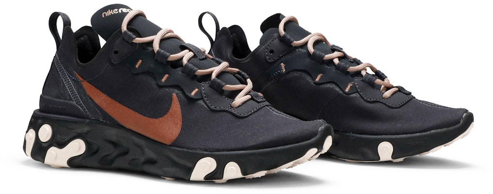 (W) 나이키 리액트 엘리먼트 55 '오일 그레이' CT1186-001 Cheap (W) 나이키 리액트 엘리먼트 55 '오일 그레이' CT1186-001