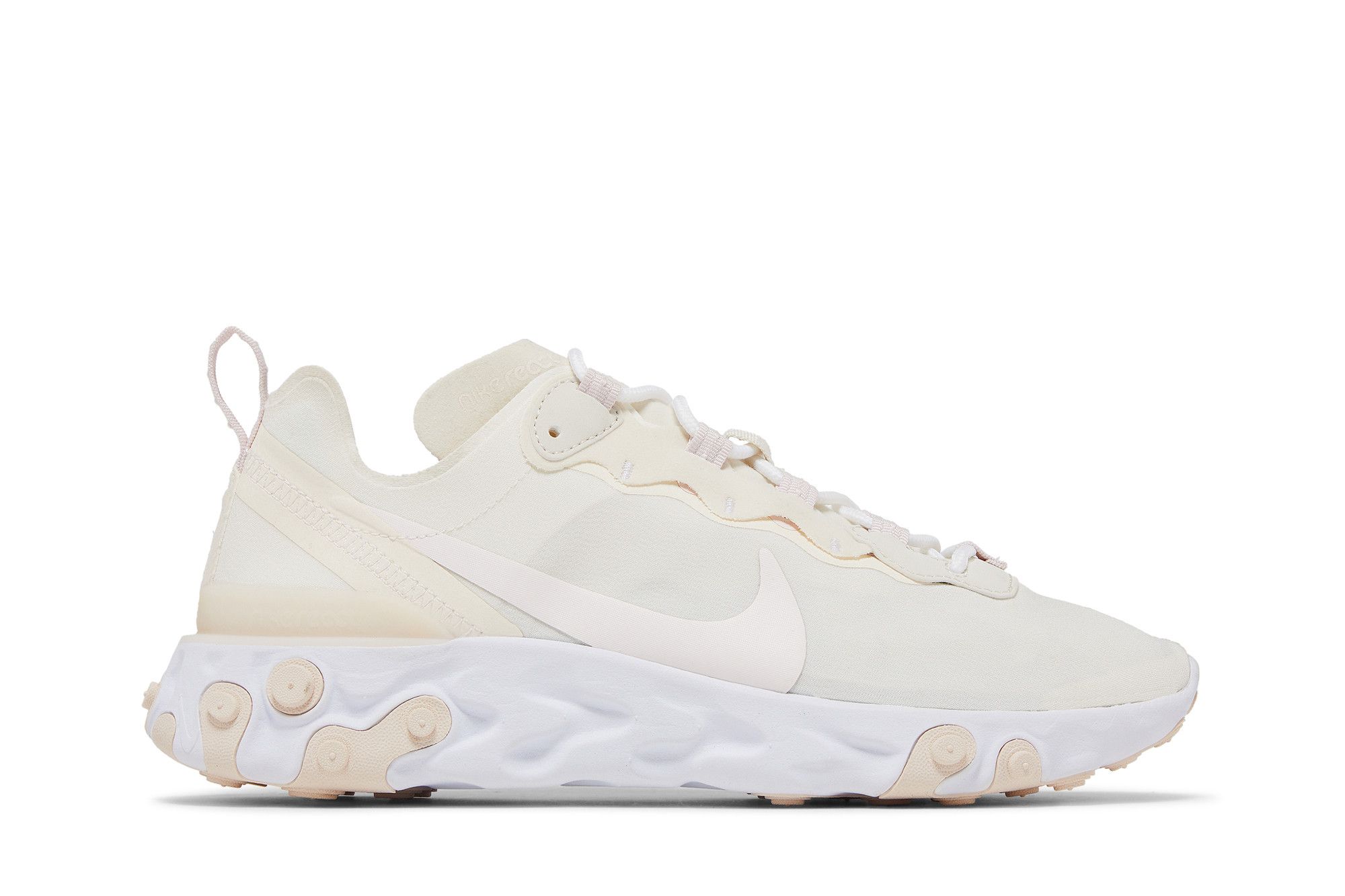Buy Nike React Element 55 蛋黃白 女款
