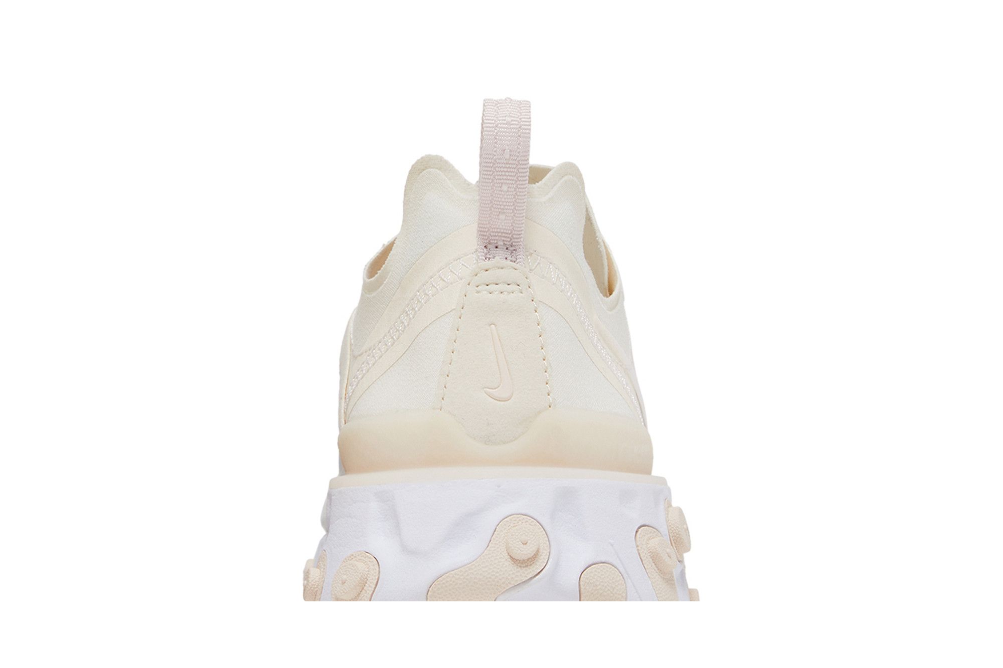 Sizing Nike React Element 55 蛋黃白 女款