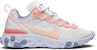 (W) Nike React Element 55 'Merah Jambu Pudar Coral Basah' BQ2728-601