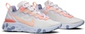 (W) Nike React Element 55 'Merah Jambu Pudar Coral Basah' BQ2728-601