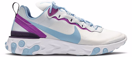 (Women) Nike React Element 55 'Psychic Blue' BQ2728-008 (Women) Nike React Element 55 'Psychic Blue' BQ2728-008