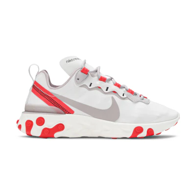 (W) Nike React Element 55 'Sail Phantom Red'