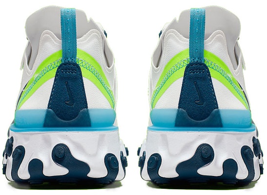 (Women) Nike React Element 55 'Sea Green Volt' BQ2728-102 Lookbook (Women) Nike React Element 55 'Sea Green Volt' BQ2728-102
