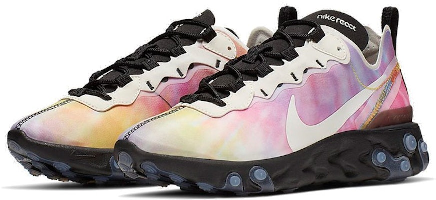 (W) Nike React Element 55 'Tie Dye' Tie Dye CJ6896-901 Lookbook (W) Nike React Element 55 'Tie Dye' Tie Dye CJ6896-901