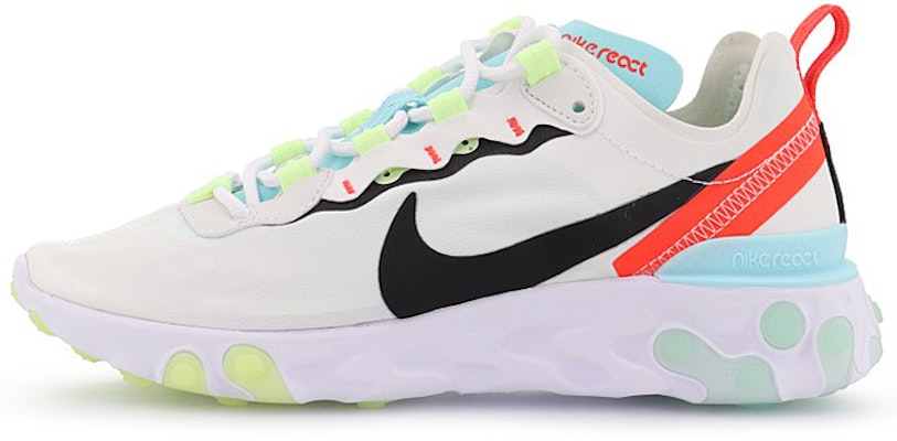 (W) Nike React Element 55 'Putih Hitam Biru' DB5926-101 Buy (W) Nike React Element 55 'Putih Hitam Biru' DB5926-101