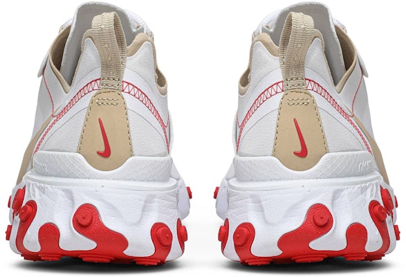 (W) Nike React Element 55 'Putih Gurun Ember' BQ2728-101 Details for (W) Nike React Element 55 'Putih Gurun Ember' BQ2728-101