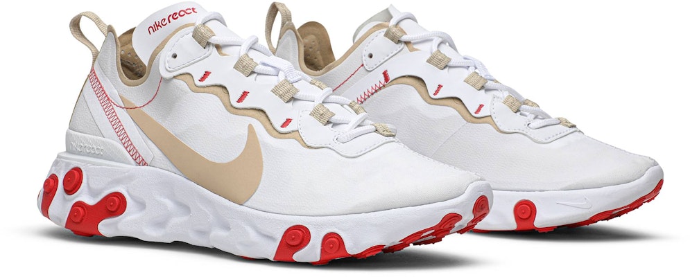 (W) Nike React Element 55 'Putih Gurun Ember' BQ2728-101 Cheap (W) Nike React Element 55 'Putih Gurun Ember' BQ2728-101
