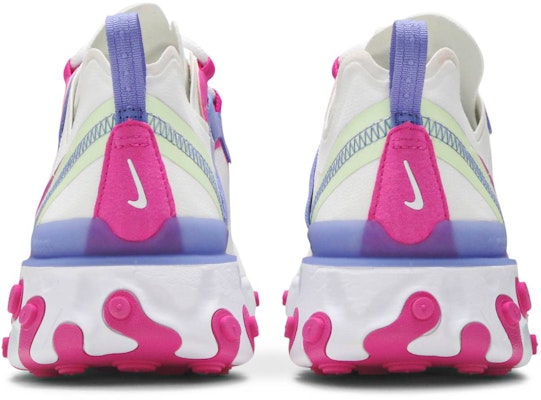 (W) Nike React Element 55 'Putih Merah Muda' BQ2728-104 Details for (W) Nike React Element 55 'Putih Merah Muda' BQ2728-104