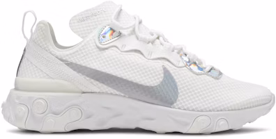 (Women) Nike React Element 55 'White Iridescent' CN0147-100 (Women) Nike React Element 55 'White Iridescent' CN0147-100