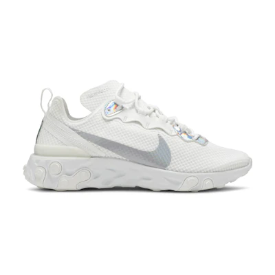 (W) Nike React Element 55 'White Iridescent'