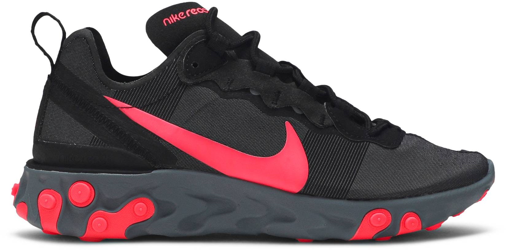 React element black best sale red