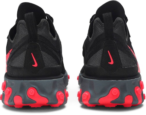 (女款)Nike React Element 55 黑色太陽紅 BQ2728-002 Details for (女款)Nike React Element 55 黑色太陽紅 BQ2728-002