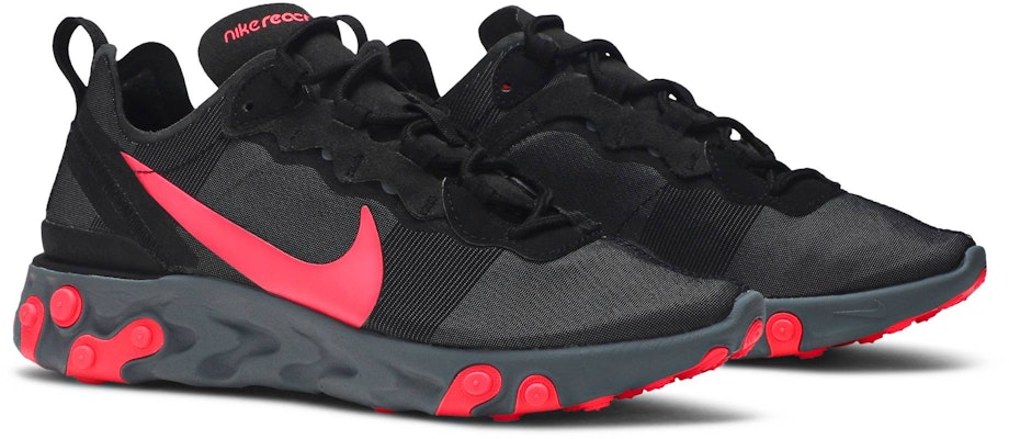 (W) 耐克React Element 55 黑色太阳红 BQ2728-002 Cheap (W) 耐克React Element 55 黑色太阳红 BQ2728-002