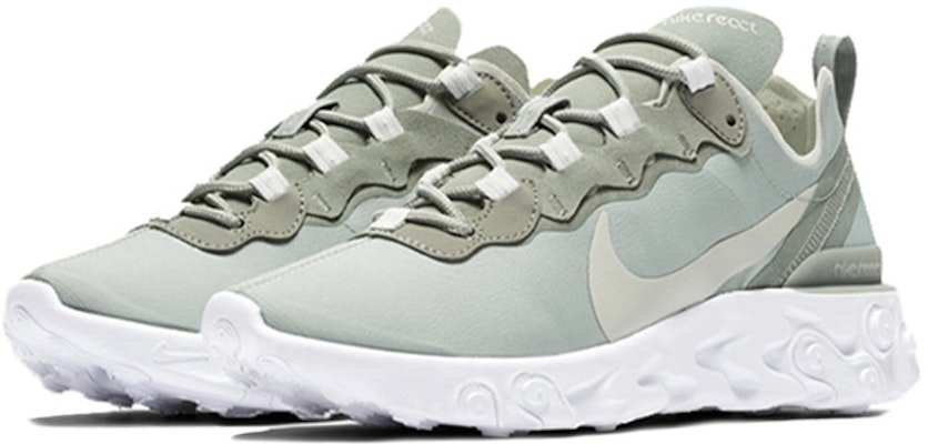 (W) Nike React Element 55 Mica Hijau BQ2728-300 Lookbook (W) Nike React Element 55 Mica Hijau BQ2728-300