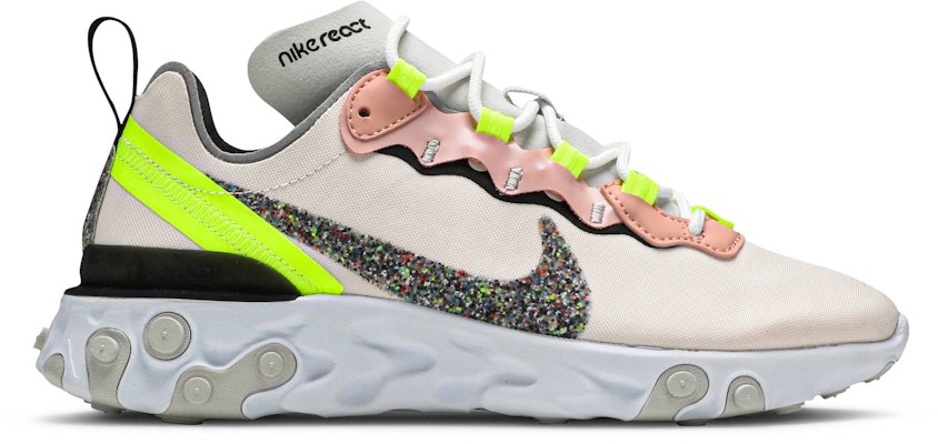 Women Nike React Element 55 Premium Light Soft Pink CD6964 600