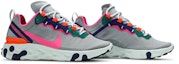 Cheap (Women) Nike React Element 55 Wolf Grey Multi ‘Color BQ2728-006