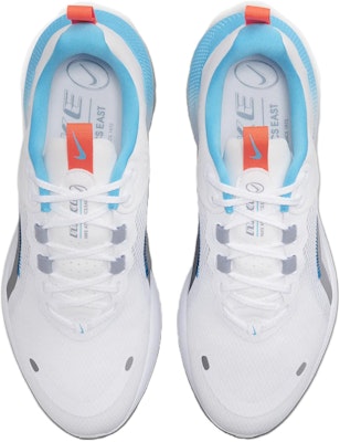 耐吉 React Escape Run 2 減震透氣防滑 低幫 跑步鞋 女款 白藍 Shop 耐吉 React Escape Run 2 減震透氣防滑 低幫 跑步鞋 女款 白藍