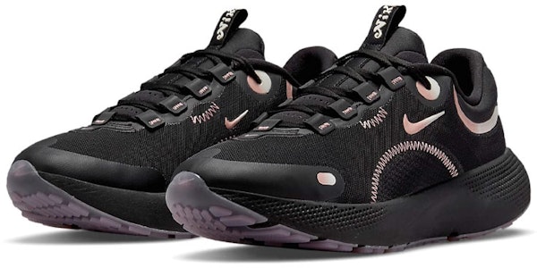 (W) Nike React Escape Run 'Negro Rosa Brillo Rosa Suave' DM6190-010 Lookbook (W) Nike React Escape Run 'Negro Rosa Brillo Rosa Suave' DM6190-010