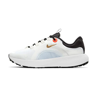 (W) Nike React Escape Run 'Summit White Black Gold'