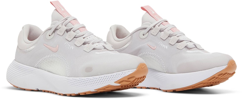 Nike React Escape Run 1 低筒 跑鞋 女款 灰粉 Cheap Nike React Escape Run 1 低筒 跑鞋 女款 灰粉