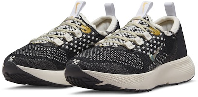 (W) Nike React Escape Run Flyknit 'Hitam Emas Metalik Vivid' DC4269-002 Order (W) Nike React Escape Run Flyknit 'Hitam Emas Metalik Vivid' DC4269-002