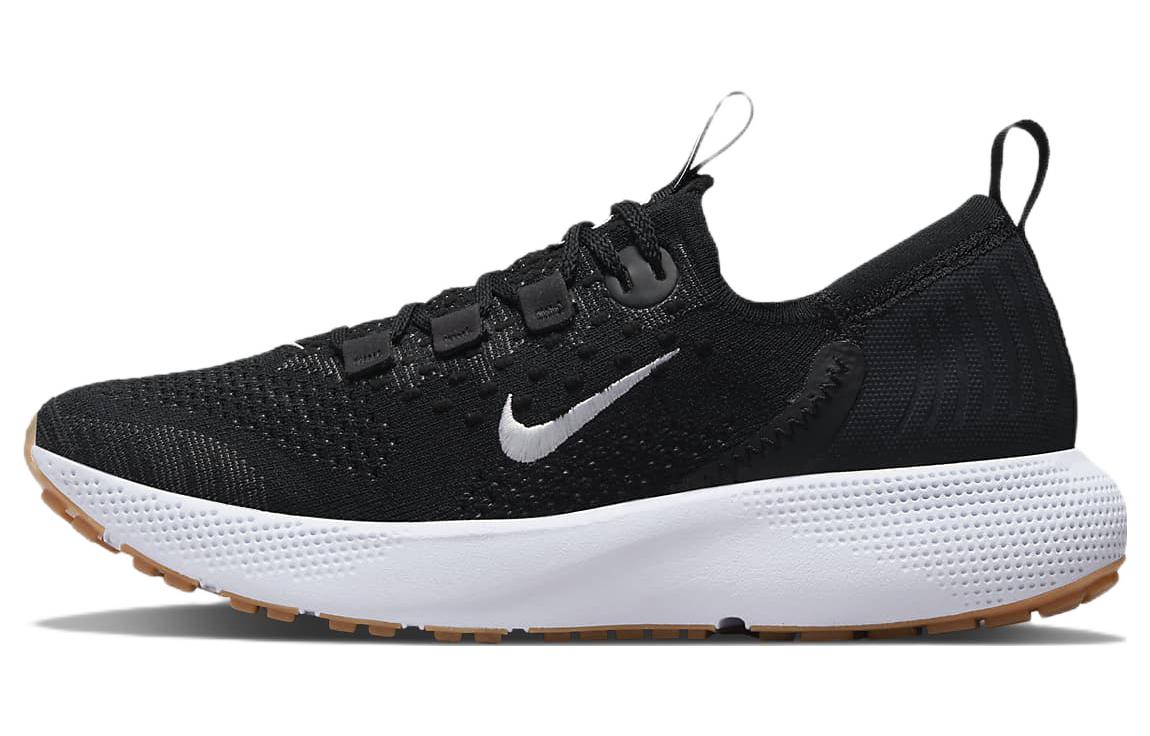 (Women) Nike React Escape Run Flyknit 'Black White' DC4269-001
