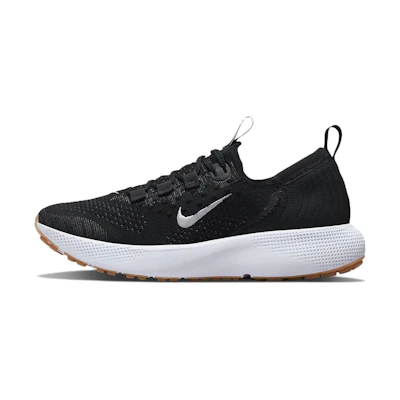 (W) Nike React Escape Run Flyknit 'Black White'