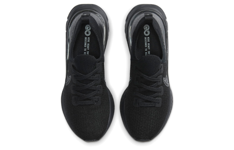 (W) Nike React Infinity Run Flyknit 'Black' 圖 4