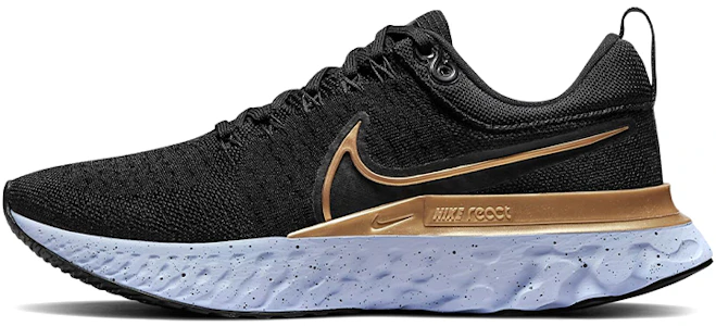 (Women) Nike React Infinity Run Flyknit 2 'Black Metallic Gold' CT2423-009 Buy (Women) Nike React Infinity Run Flyknit 2 'Black Metallic Gold' CT2423-009