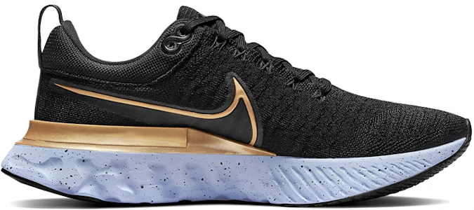 (Women) Nike React Infinity Run Flyknit 2 'Black Metallic Gold' CT2423-009 Order (Women) Nike React Infinity Run Flyknit 2 'Black Metallic Gold' CT2423-009