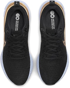 (Women) Nike React Infinity Run Flyknit 2 'Black Metallic Gold' CT2423-009 Shop (Women) Nike React Infinity Run Flyknit 2 'Black Metallic Gold' CT2423-009