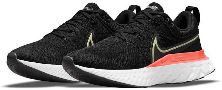 (W) 나이키 리액트 인피니티 런 플라이니트 2 "블랙 오렌지" CT2423-008 Lookbook (W) 나이키 리액트 인피니티 런 플라이니트 2 "블랙 오렌지" CT2423-008