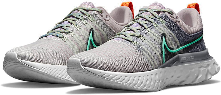 (W) 耐克React Infinity Run Flyknit 2 '紫灰薄荷绿' DC4629-500 Lookbook (W) 耐克React Infinity Run Flyknit 2 '紫灰薄荷绿' DC4629-500