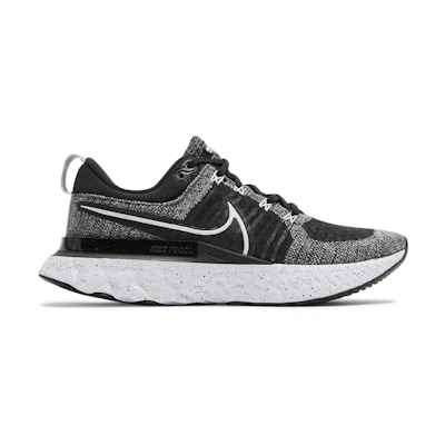 (W) Nike React Infinity Run Flyknit 2 'White Black'