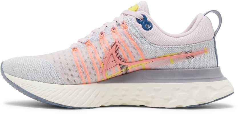 (W) Nike React Infinity Run Flyknit 2 Premium 'Pink Foam Blue Tint' Wanita DH2497-600 Lookbook (W) Nike React Infinity Run Flyknit 2 Premium 'Pink Foam Blue Tint' Wanita DH2497-600