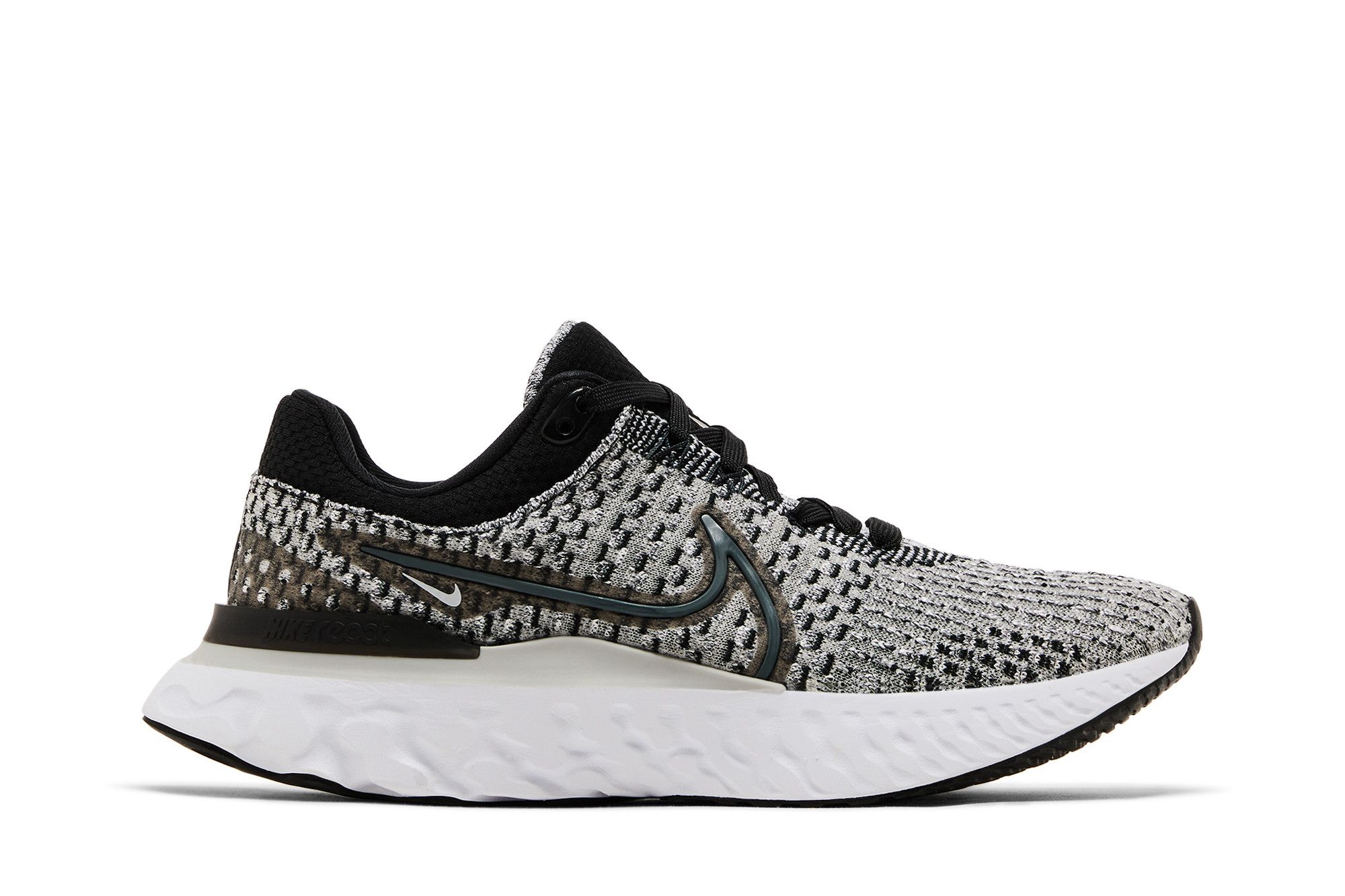 (Women) Nike React Infinity Run Flyknit 3 'Black Dark Smoke Grey' DD3024-006