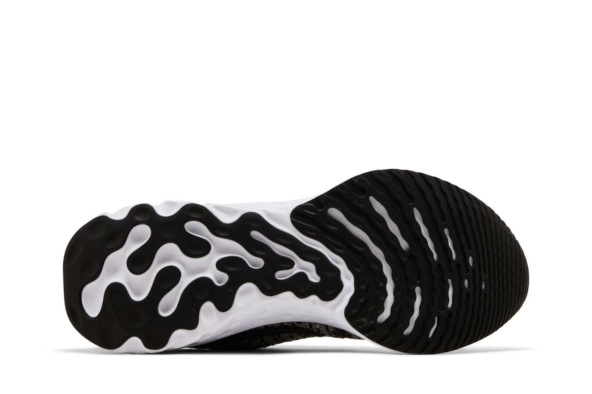 Shop （女性用）Nike React Infinity Run Flyknit 3 ‘黑色暗煙灰’ DD3024-006