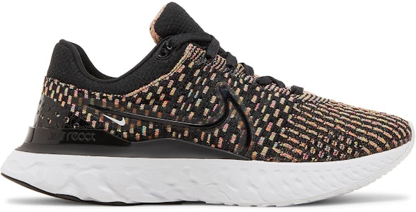 (W) Nike React Infinity Run Flyknit 3 'Negro Multicolor' DD3024-002 Buy (W) Nike React Infinity Run Flyknit 3 'Negro Multicolor' DD3024-002