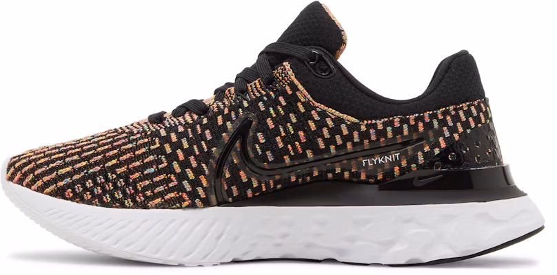 (Women) Nike React Infinity Run Flyknit 3 'Black Multi' DD3024-002 Lookbook (Women) Nike React Infinity Run Flyknit 3 'Black Multi' DD3024-002